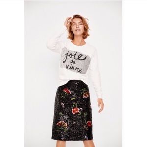 NWT amazing sequin skirt